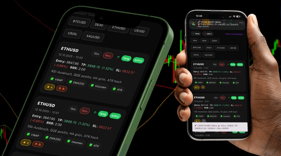 CamperSignals App Screenshot Platzhalter